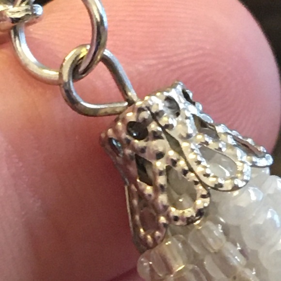 Vintage repurpose multi strand seed bead necklace - Picture 10 of 10